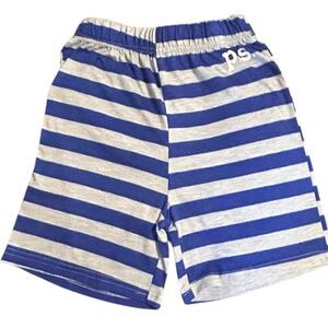 PS from Aeropostale Boys Shorts Size 7/8 Blue Striped‎ Casual Elastic Waist